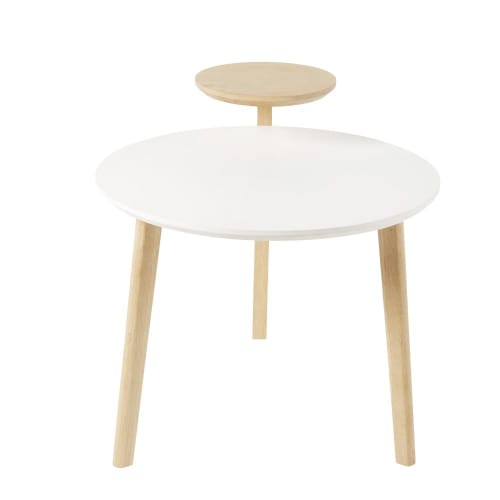 Round Side Table with 2 Surfaces Alden Maisons du Monde