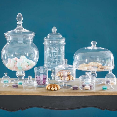 Rounded Glass Bell Jar Gateau Maisons Du Monde