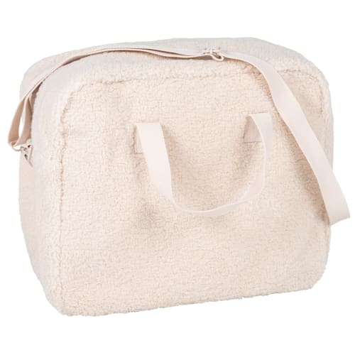 Sac à langer bouclettes écrues Mouton | Maisons du Monde