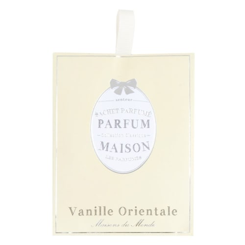 Déco Senteurs | Sachet parfumé vanille orientale blanc - QY82219