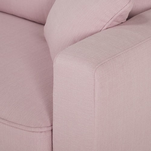 Scandinavian 3Seater Light Pink Sofa Bed Brooke Maisons du Monde