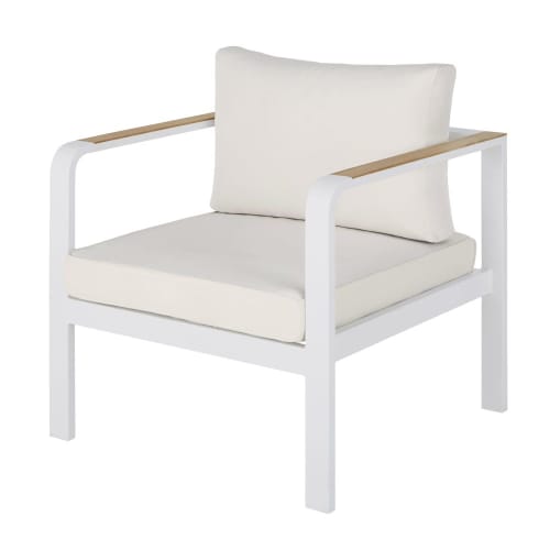 Sessel für die gewerbliche Nutzung, weiß und grau