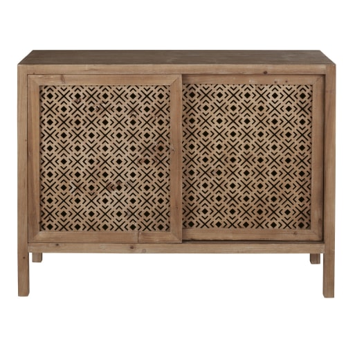 Furniture Sideboards | Sideboard with 2 doors in a cut-out design - WN67816
