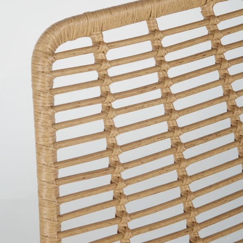 Silla de jardín profesional de resina y metal blanco Selva BUSINESS