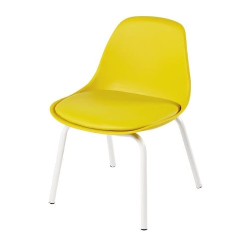 Silla infantil vintage amarilla Piccoli Maisons du Monde