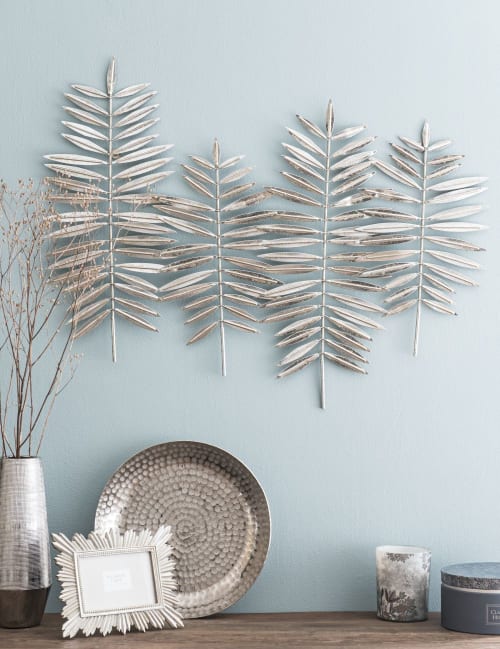 Silver Metal Branch Wall Art 83x62 Maisons du Monde
