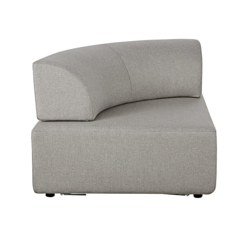 Sofa-Eckelement modulierbar, grau