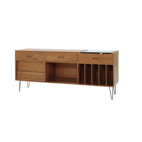 Solid Acacia Record Cabinet Gimmick Maisons Du Monde