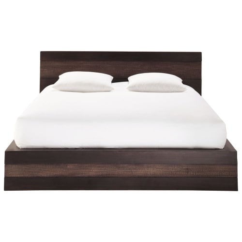 Solid Mango Wood 160 x 200 Double Exotic Bed