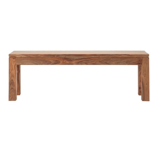 Solid Sheesham Wood Bench Stockholm Maisons Du Monde