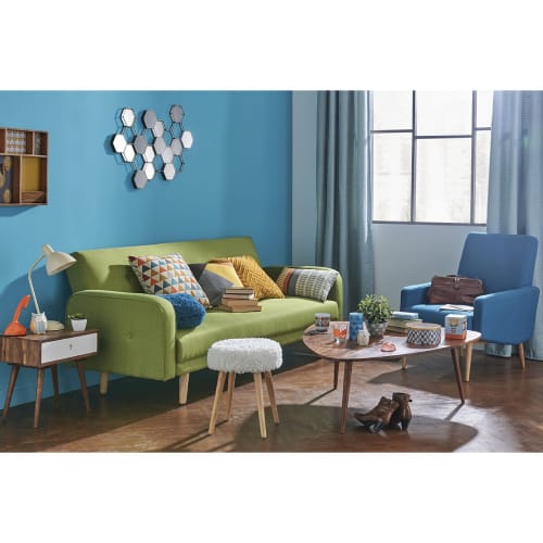 Solid Sheesham Wood Vintage Coffee Table Andersen Maisons Du Monde