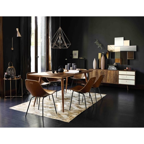 Solid Sheesham Wood Vintage Dining Table L175 Andersen Maisons Du Monde