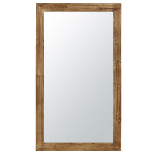 Specchio in paulonia chiaro 105 cm x 181 cm