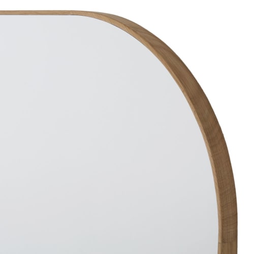 Dekoration Wandspiegel und Barock Spiegel | Spiegel aus Eichenholz, 100x100cm - WS34442