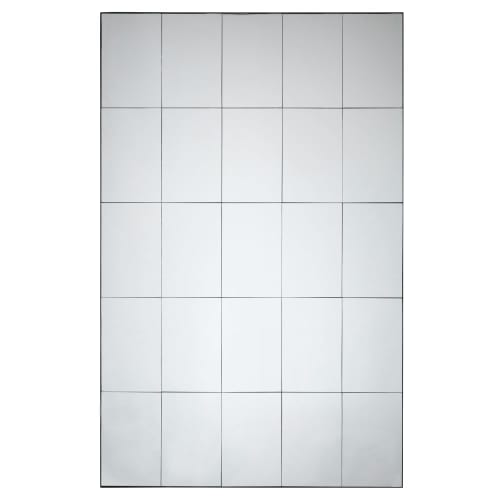 Dekoration Wandspiegel und Barock Spiegel | Spiegel aus schwarzem Metall, 110x170cm - KT96664