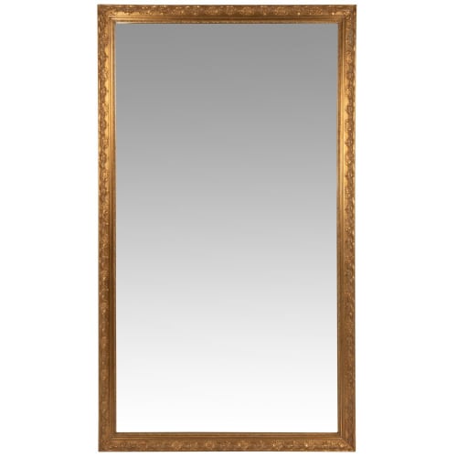 Dekoration Wandspiegel und Barock Spiegel | Spiegel mit geschnitztem Rahmen, goldfarben 120x210 - WL86672