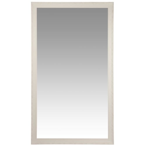 Dekoration Wandspiegel und Barock Spiegel | Spiegel mit geschnitztem Rahmen, weiß 120x210 - XT16182