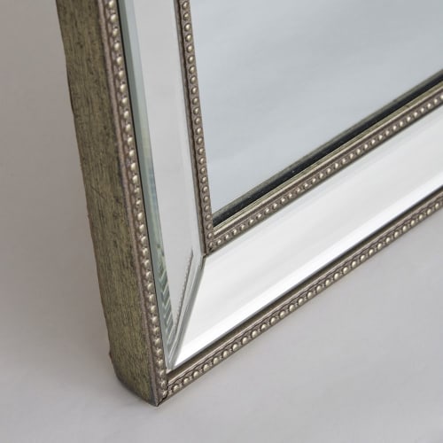 Dekoration Wandspiegel und Barock Spiegel | Spiegel mit Perlenrahmen 70x100 - YM99537