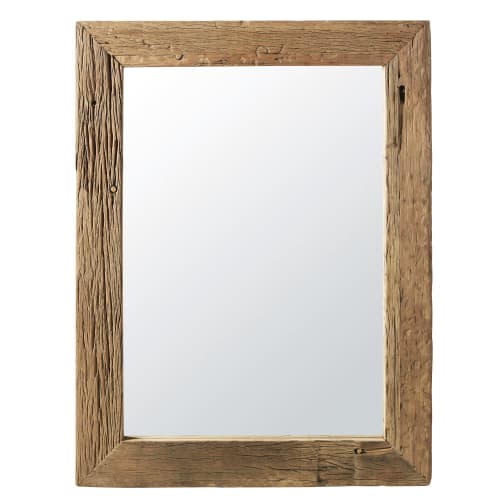 Dekoration Wandspiegel und Barock Spiegel | Spiegel mit Rahmen aus Recycling-Holz 90x120 - ML33801