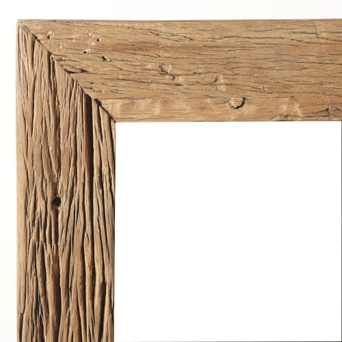 Dekoration Wandspiegel und Barock Spiegel | Spiegel mit Rahmen aus Recycling-Holz 90x120 - ML33801