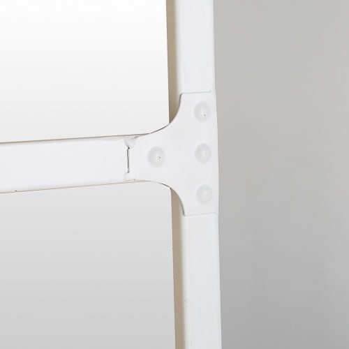Dekoration Wandspiegel und Barock Spiegel | Spiegel mit weißem Metallrahmen, 123x180 - KA69008