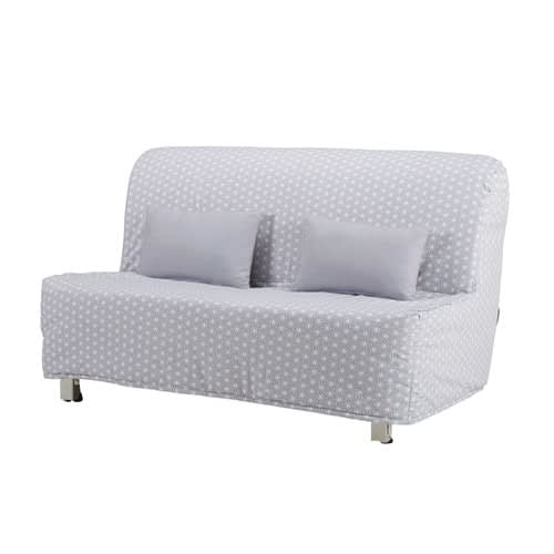 Star Print Grey Futon Sofa Bed Cover