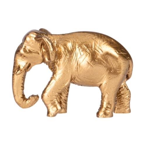 Statuette éléphant dorée H6 Khuong Maisons du Monde