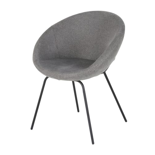 Möbel Stühle und Esszimmerstühle | Stuhl, grau - BT25091