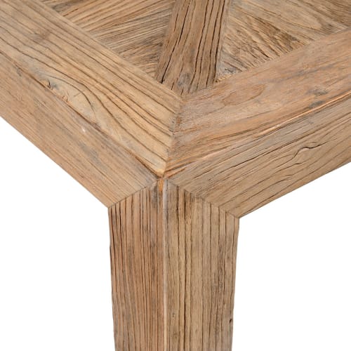 Meubles Tables basses | Table basse en orme massif recyclé - UW50681