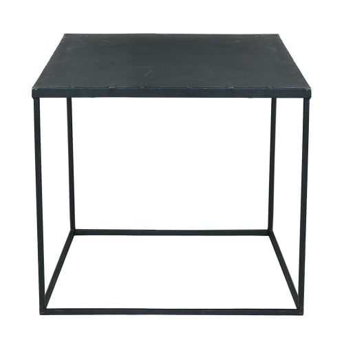 Meubles Tables basses | Table basse indus en métal noir - HL83871