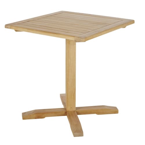 Jardin Tables de jardin | Table de jardin en bois de teck 2 personnes L70 - EP99363