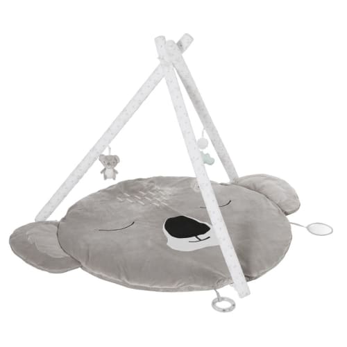 Tapis D Eveil Bebe Koala Gris D90 Luka Maisons Du Monde