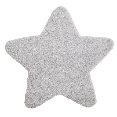 D'un Épais Shaggy étoile tapis étoile Langflor Unifarbe enfants chambre TEX
