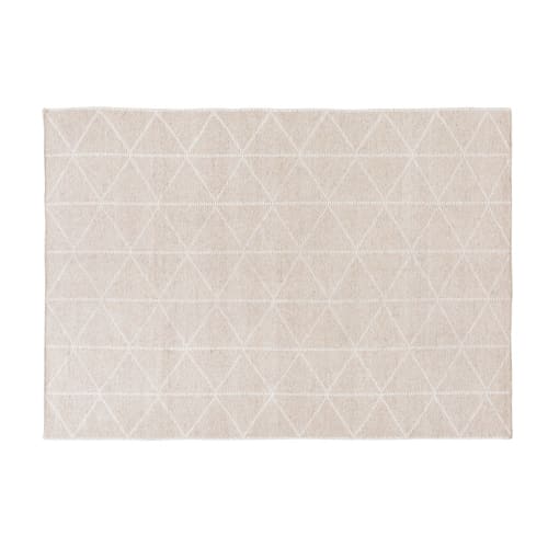 Tapis Tissé Motifs Graphiques 140x200