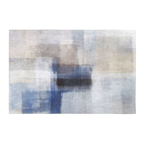 Tappeto Effetto Patchwork Multicolore 160x230 Cm