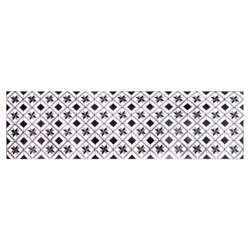 Tappeto In Vinile Con Motivi A Mattonelle 60x199 Cm