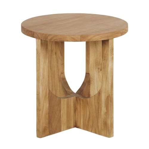 Tavolino da salotto in legno di mango, acacia e margosa marrone