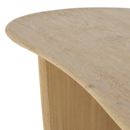 Tavolo da pranzo in legno massello di frassino beige per 6/8 persone larg.  200 cm Pure