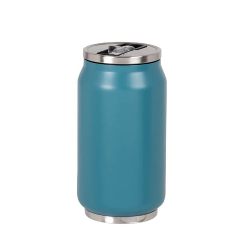 Teal steel insulated can 0.3L
