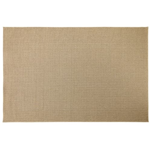 Teppich aus geflochtenem Polypropylen, beige, 180x270cm