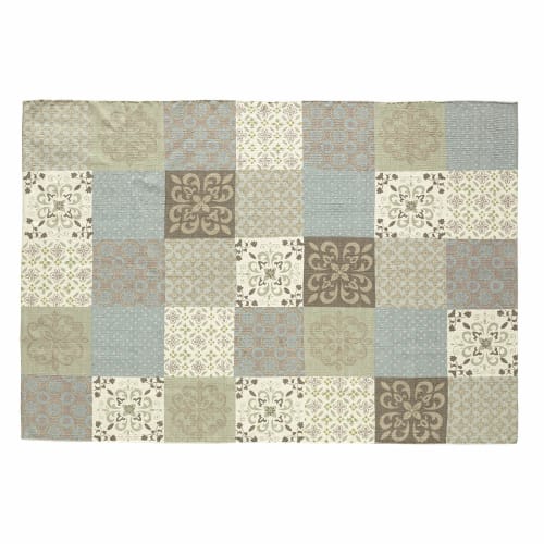 Teppich mit Fliesenmotiv 160 x 230 cm Provence | Maisons du Monde