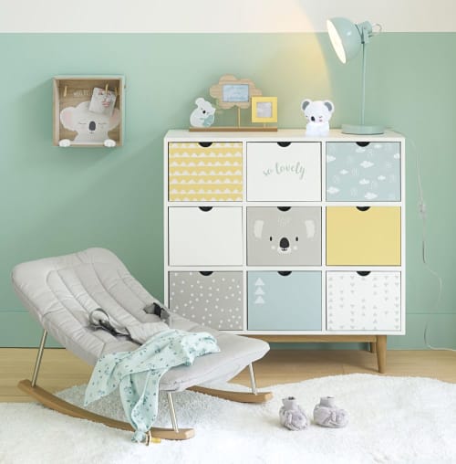 Transat Bebe En Coton Gris Clair Celeste Maisons Du Monde