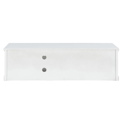 Möbel TV-Möbel | TV-Lowboard mit 2 Schubladen, weiß - ZP32589