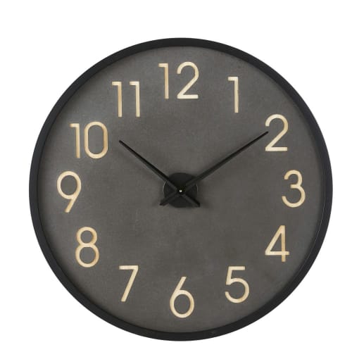 Two-Tone Clock D90 GHANA | Maisons du Monde