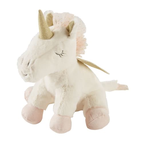 peluche unicornio blanco