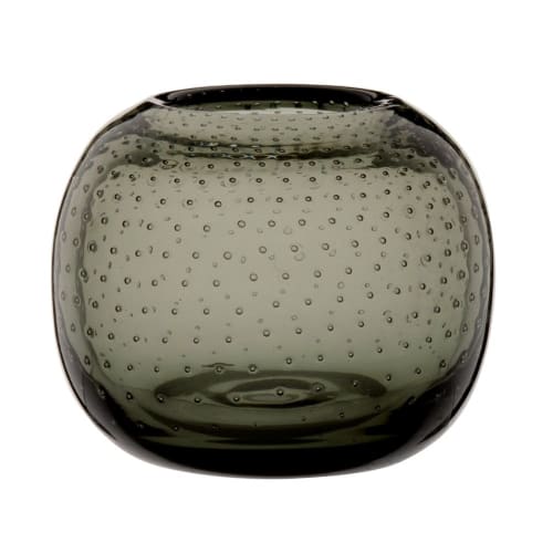 Dekoration Vasen | Vase aus transparentem Glas, H8cm - VQ17684
