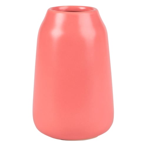 Vase en céramique rose H13 Maisons du Monde