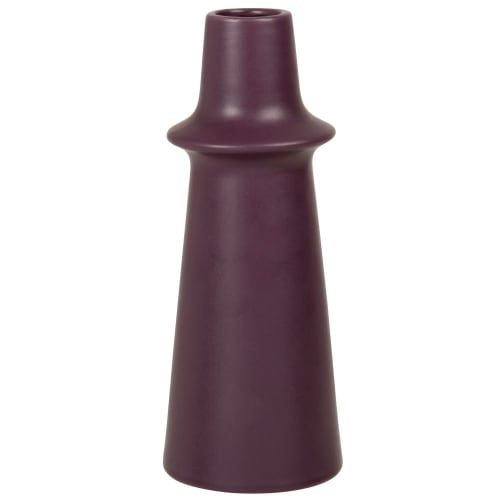 Déco Vases | Vase en porcelaine violette H22 - GW03348