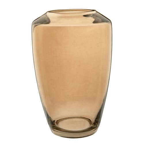 Vase en verre marron dégradé H28 Maisons du Monde