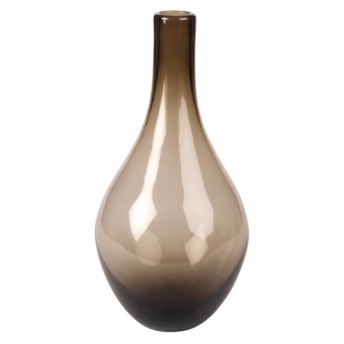 Vase en verre marron dégradé H30 Maisons du Monde
